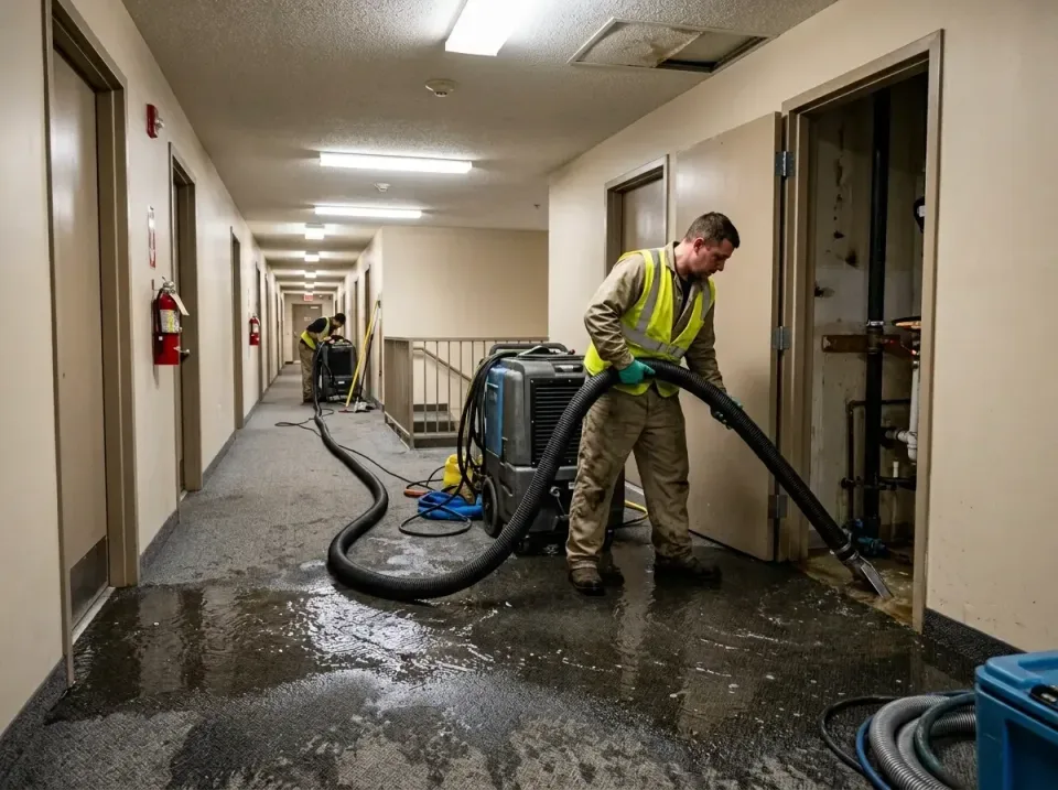 multi-unit-apartment-hallway-f-005 — frequently asked questions, Emergency Burst Pipe Water Extraction & Removal in Spindale…